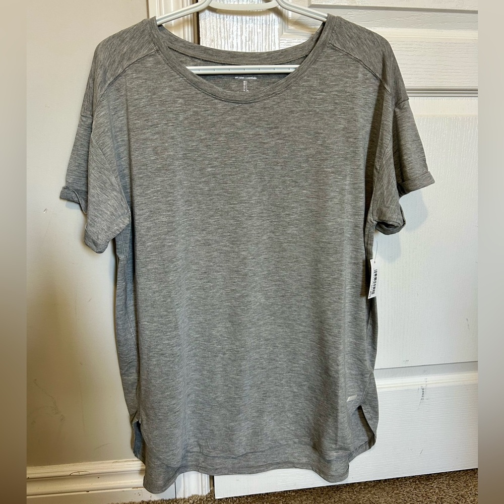 Oversized Casual Gray T-Shirt
